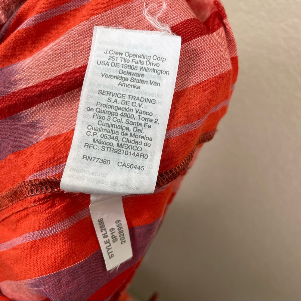 Madewell Ikat Peasant Blouse Size XXS - Picture 7 of 9